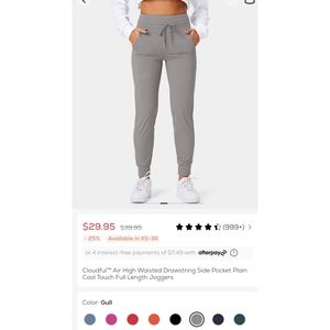 NWT Jogger Leggings